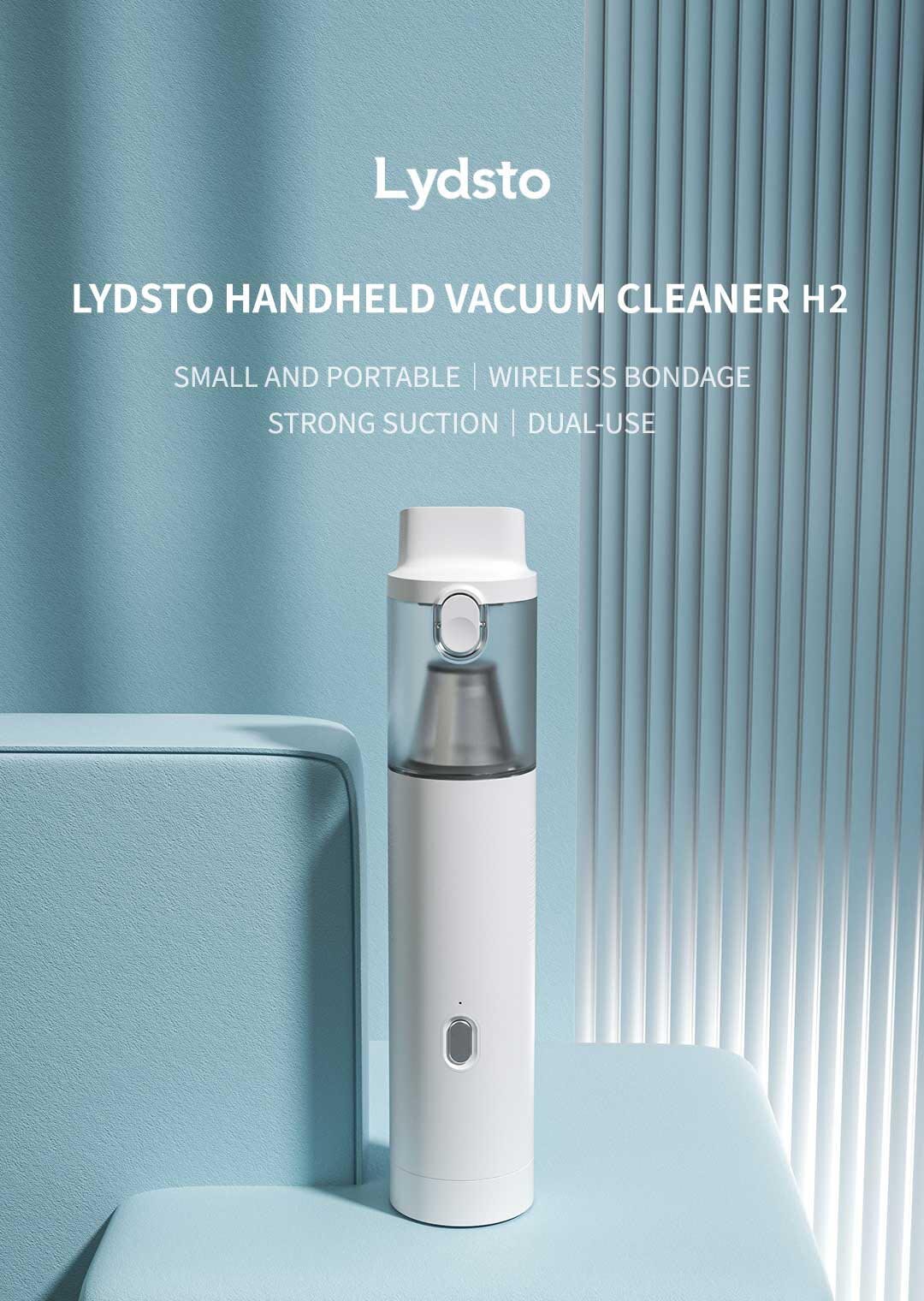 Lydsto - H2 Handy Cordless Vacuum Cleaner｜Handheld Vacuum Cleaner｜16000Pa｜Small｜Car Vacuum Cleaner