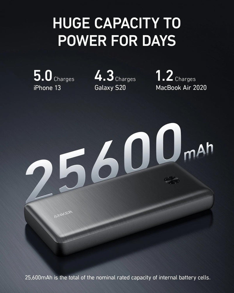 Anker - PowerCore III Elite 26K 87W 4輸出行動電源A1291｜25600mAh